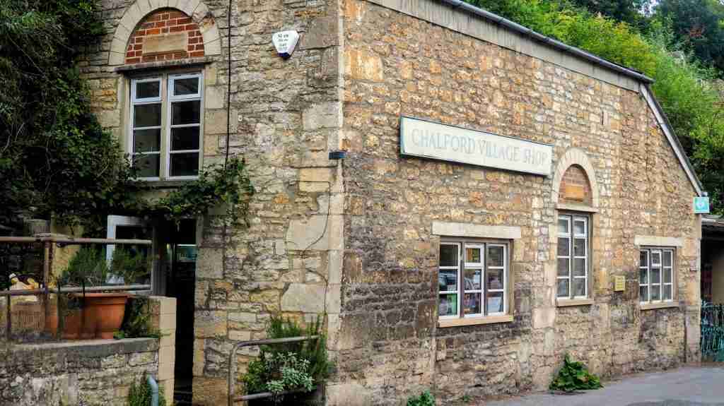 Chalford village shop – community‑run co‑operative selling local produce Community‑run Chalford village shop, selling fresh produce, organic vegetables, newspapers and locally made crafts as a volunteer‑run co‑operative