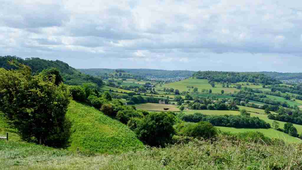 Coaley Peak view over Dursley Coaley Peak view over Dursley