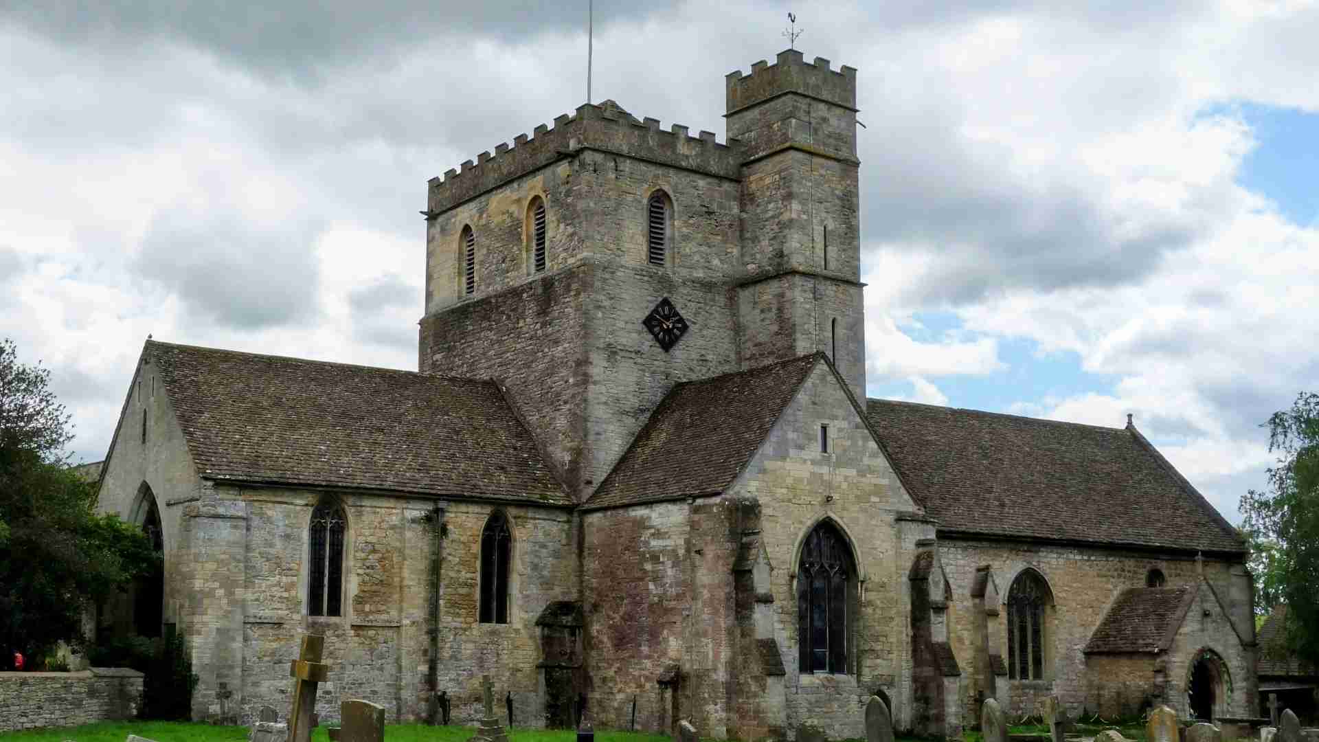 St Swithun’s Church, Leonard Stanley – 12th‑century parish church with Norman arches. St Swithun’s Church in Leonard Stanley, a Grade I listed parish church built around 1129 as part of the priory, with original Norman arches.